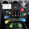 Audi TT 8J Radio Double Din Car Stereo Installation Kit 7 Inch Touch Screen Wireless Apple CarPlay Android Auto Mirror Link GPS Navigation Backup Cameras Netflix Spotify
