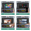 Hualingan Radio Stereo Upgrade Mercedes CLK W208 W209 C208 C209 6.2 inch TouchScreen Wireless CarPlay Android Auto Navigation GPS Bluetooth DVD Video Youtube Netflix Spotify Games 