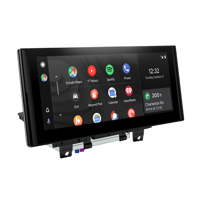 Audi A3 S3 RS3 8V MIB 12.3 inch Android Screen Upgrade Wireless Apple CarPlay Android Auto Mirror Link Apps Netflix Spotify Prime Video Reddit Twitch Waze Games Music Navigation