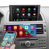 Mercedes W204 C204 S204 NTG4 CarPlay Retrofit Kit Upgrade 8.0 Touch Screen Wireless Android Auto Android 14 Apps Navigation Netflix Spotify Facebook YouTube WhatsApp Reverse Camera Screen Mirroring