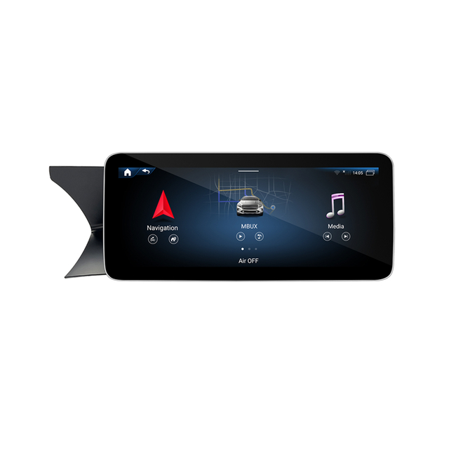 Mercedes NTG4.5 NTG4.7 Android Auto for W204 C204 S204 Stereo 10.25 Touch Screen Mirror Wireless Apple CarPlay Android 14 Apps Navigation Netflix Spotify Facebook YouTube WhatsApp Reverse Camera 