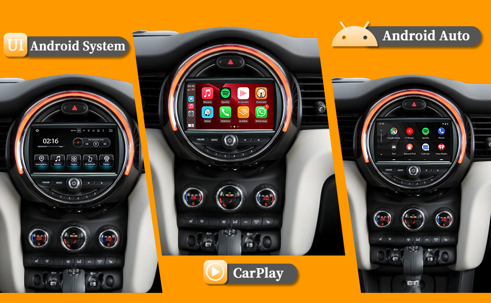hualingan hla-8836 Mini Cooper NBT F54 F55 F56 F57 F60 android android auto apple carplay