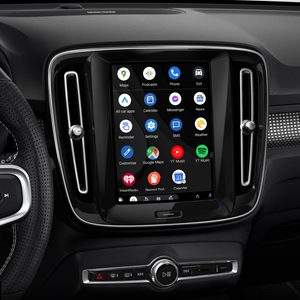 Volvo EX40 Apple CarPlay Wired To Wireless 9 Inch Touch Sensus, Android Auto Full Screen Mirror Your Smartphone Screen To Car Screen,Use The Free Smartphone App