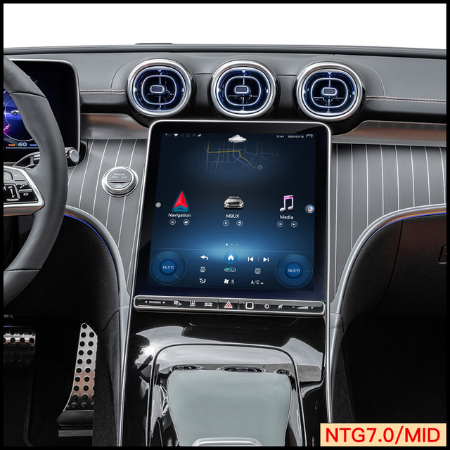 Android Auto Adapter Mercedes-Benz C-Class (W206) Apple CarPlay Android 13 for 11.9 inch MBUX Screen