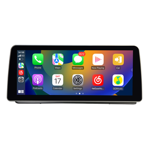 BMW 3 Series Apple CarPlay Upgrade 12.3 Android Screen,for E90 E91 Radio,Add Wireless Android Auto,Screen Mirroring,Split Screen,Wi-Fi,4G,Music,TV, Navigation,Vehicle Cameras,Netflix Spotify