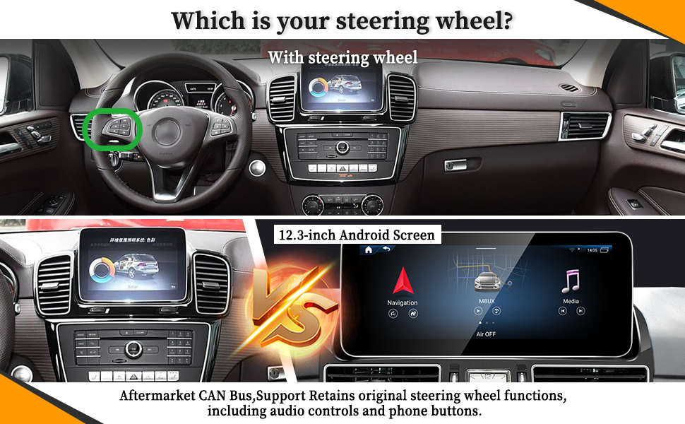 hualingan hla-1239 Mercedes GLE W292 can bus