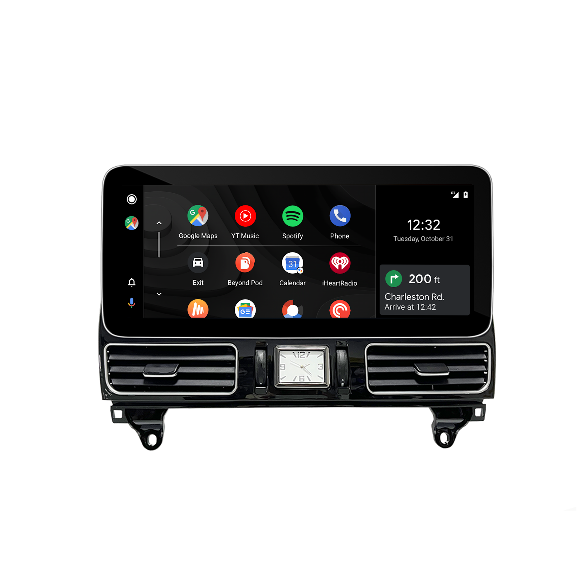 hualingan hla-1201 Mercedes GL X166 ML W166 android auto