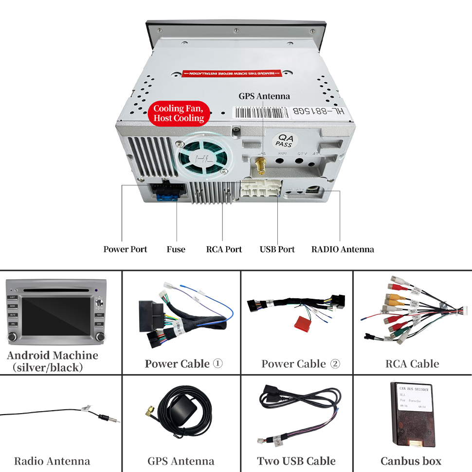 Hualingan HL-8815 porsche 911 997 Accessories