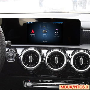Hualingan 3 in 1 Android AI Adapter for Mercedes CLA-Class MBUX C118 X118 ( with 7 inch Touch Screen) Add Wireless Apple CarPlay Full Screen Android 14 Apps Netflix Spotify TikTok Twitter Navigation