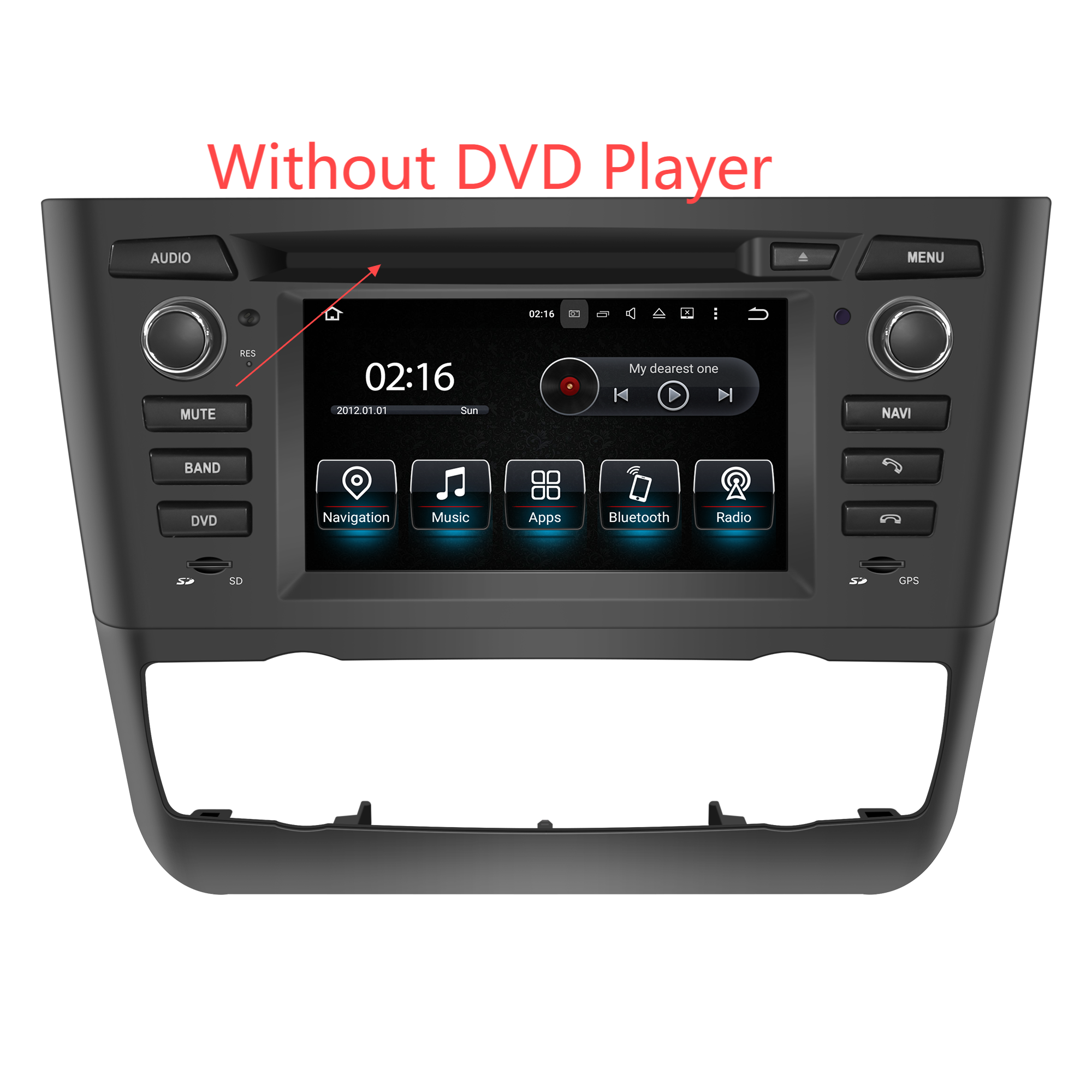 Hualingan HL-8820 Android head unit for BMW 1 series stereo upgrade E81 E82 E88 6.2 inch Touch Screen(1)
