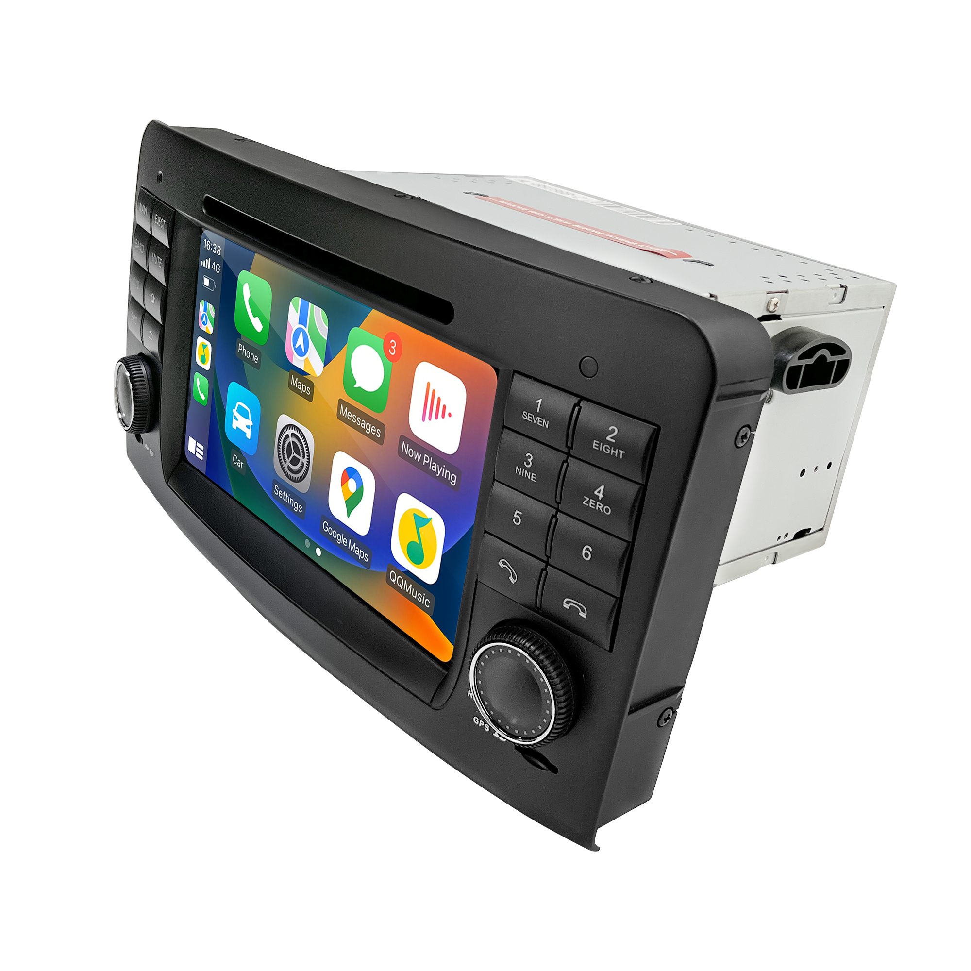Hualinan Autoradio for Mercedes ML W164 GL 350 450 X164 Stereo Radio Head Unit Upgrade 7