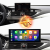  Audi A6 C7 A7 4G8 MIB 12.3 Inch Touch Screen Upgrade with Wireless Apple CarPlay And Android Auto And Android OS 4G Wi-Fi Navigation Google Maps Backup Cameras Apps Spotify Prime Video Tubi Tumblr