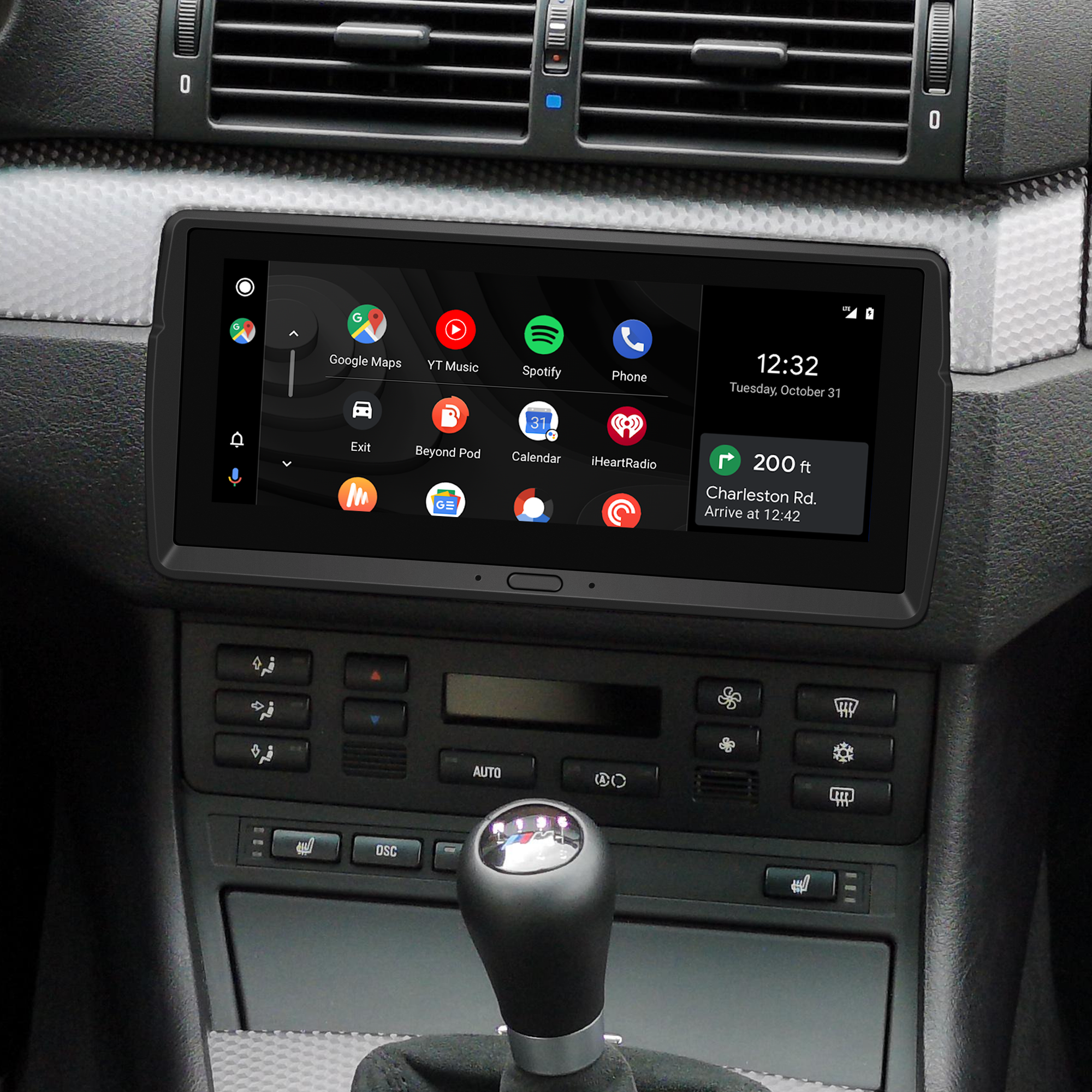 Hualingan HL-1046 bmw e46 touch screen radio Android Auto