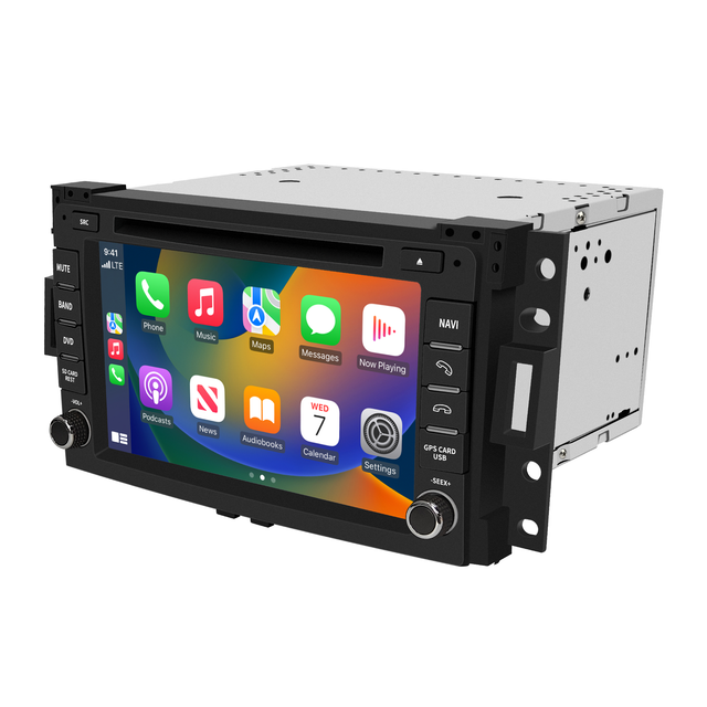 Hualingan Hummer H3 Android Radio Head Unit 7.0 Inch TouchScreen Car Stereo Upgrade Car GPS Navigation DVD Car Player Aftermarket Radio Wireless Apple CarPlay Fullscreen Audroid Auto