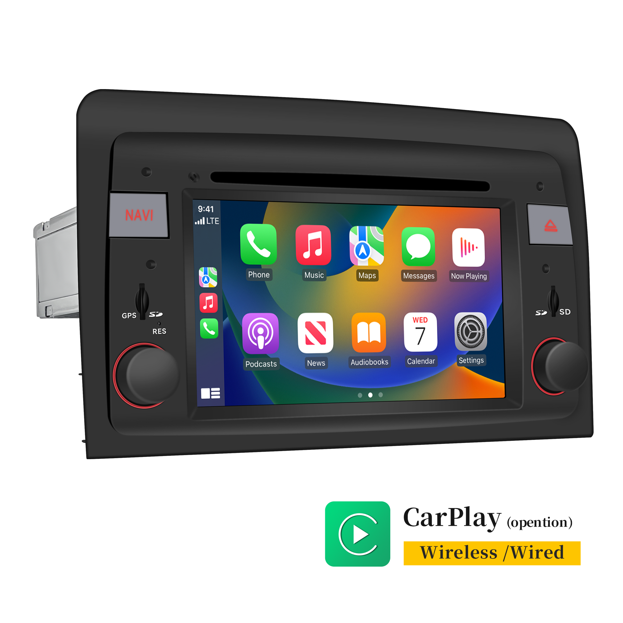 hla-8718 Fiat Idea Lancia Musa Radio carplay