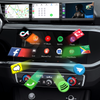 Apple CarPlay Android Auto Adapter for Audi A1 S1 Q3 SQ3 RSQ3 MIB2P MIB3 Wired To Wireless Mirror Link GPS Navigation Android 13 Apps Netflix Spotify Prime Video Reddit Twitch Waze Games Siri