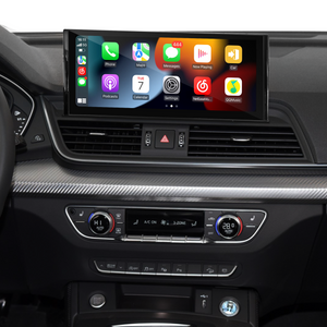 Audi Apple CarPlay Upgrade Q5 SQ5 RSQ5 FY MIB2 Radio Android Multimedia Android Auto Full Screen Mirroring to 10.25 Touch Screen,Navigation Google Maps Netflix YouTube Spotify Games Music WhatsApp 