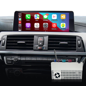 Hualingan CarPlay Adapter for BMW 3 NBT EVO iD6 M3 F30 F31 F32 F80 Apple CarPlay Android Auto Screen Mirror on 8.8/10.25 iDrive Screen Access Android Apps Google Maps Spotify Netflix Block Blas