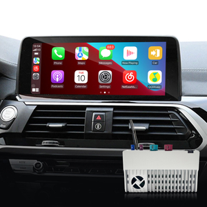 Hualingan CarPlay Adapter for BMW X3 F25 G01 NBT EVO iD6 Wireless CarPlay Android Auto Phone Screen Mirror 8.8/10.25 iDrive Screen Android Apps Navigation Waze Netflix Spotify Crunchyroll Rave iQIYI