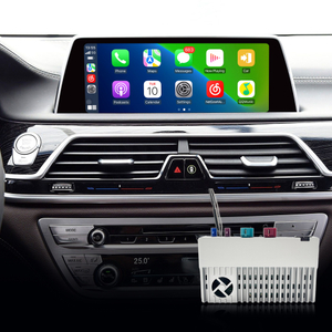 CarPlay Refit for BMW iDrive 7 G11 G12 7 Series Upgrade 3 in 1 Wireless CarPlay&Android Auto&Android 13 Access Netflix Spotify Snapchat CapCut Navigation Mirroring to 10.25/12.3 Full Screen 