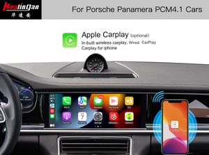 Apple CarPlay Porsche Panamera (971) PCM 4.1 Screen Upgrade Android Auto Mirroring Naviagtion System Video in Motion Wi-Fi 4G 