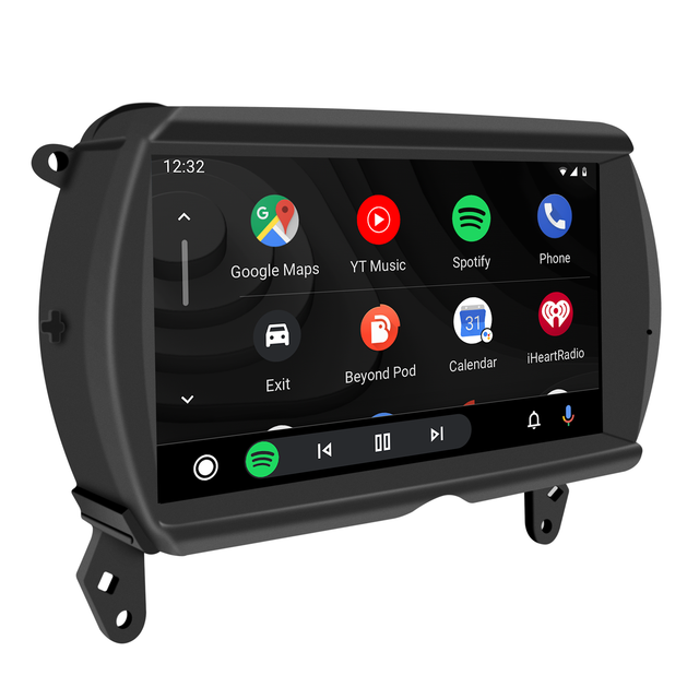 Hualingan 7-inch Touch Screen install 6.5-inch Mini Cooper NBT F54 F55 F56 F57 F60 CarPlay Android Auto Split Screen Mirroring Full Screen Phones Navigation Waze Instagram Netflix Reverse Cameras