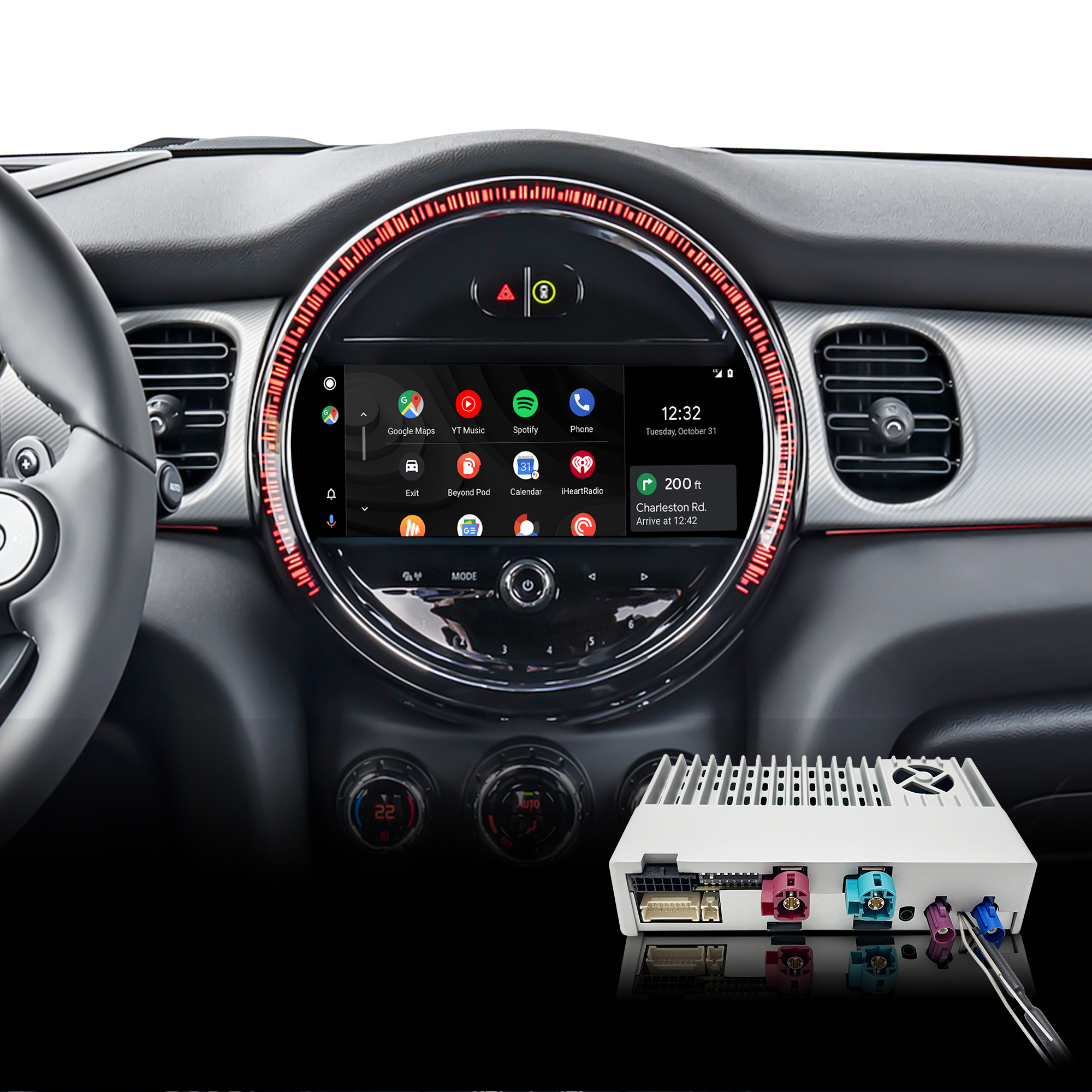hualingan hla-8836-1 for 8.8 Mini Cooper EVO F54 F55 F56 F57 F60 android auto
