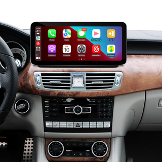 Apple CarPlay Mercedes CLS C218 X218 NTG 4.5/4.7 Upgrade 10.25 Android Screen Wireless Android Auto Full (Split) Screen Mirroring App Netflix YouTube Spotify Navigation Google Maps Vehicle Cameras 