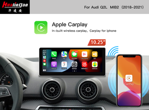 For Audi Q2 SQ2 MIB2 Android 12 Navi Multimedia 10.25”touch Screen Head Unit Apple Carplay Android Auto MirrorLink Autoradio Update Car Dash Camera 
