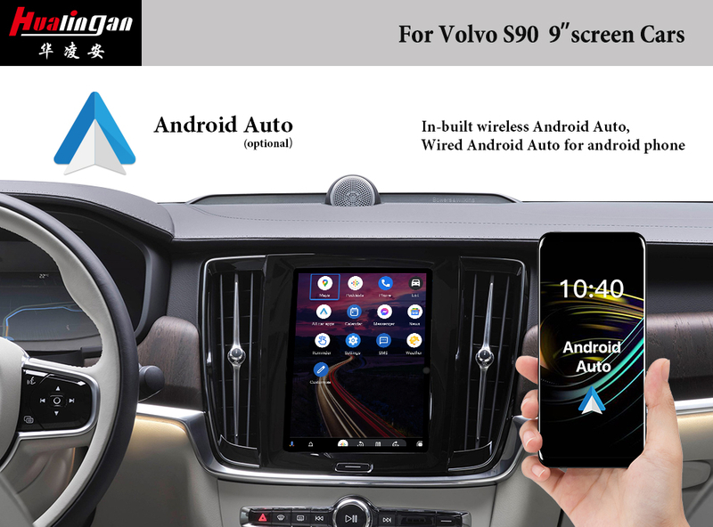 Wireless Apple CarPlay VOLVO S90 Android Auto Full Screen Mirrori With