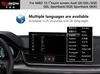 Hualingan CarPlay AI BOX Audi Q5 SQ5 MIB3 Wireless Apple CarPlay Full Screen Mirror Android Auto Wireless Android Upgrade 12 Wifi 4G Rear Camera Multimedia GPS Navigation Video