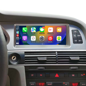 Audi MMI 3G A6 C6 AUX 8.8 Inch Touch Screen Upgrade, Android 13 Wireless Apple CarPlay Android Auto Screen Mirror 4G Wi-Fi GPS Navigation Google Maps Netflix Spotify Prime Video Twitch Tumblr