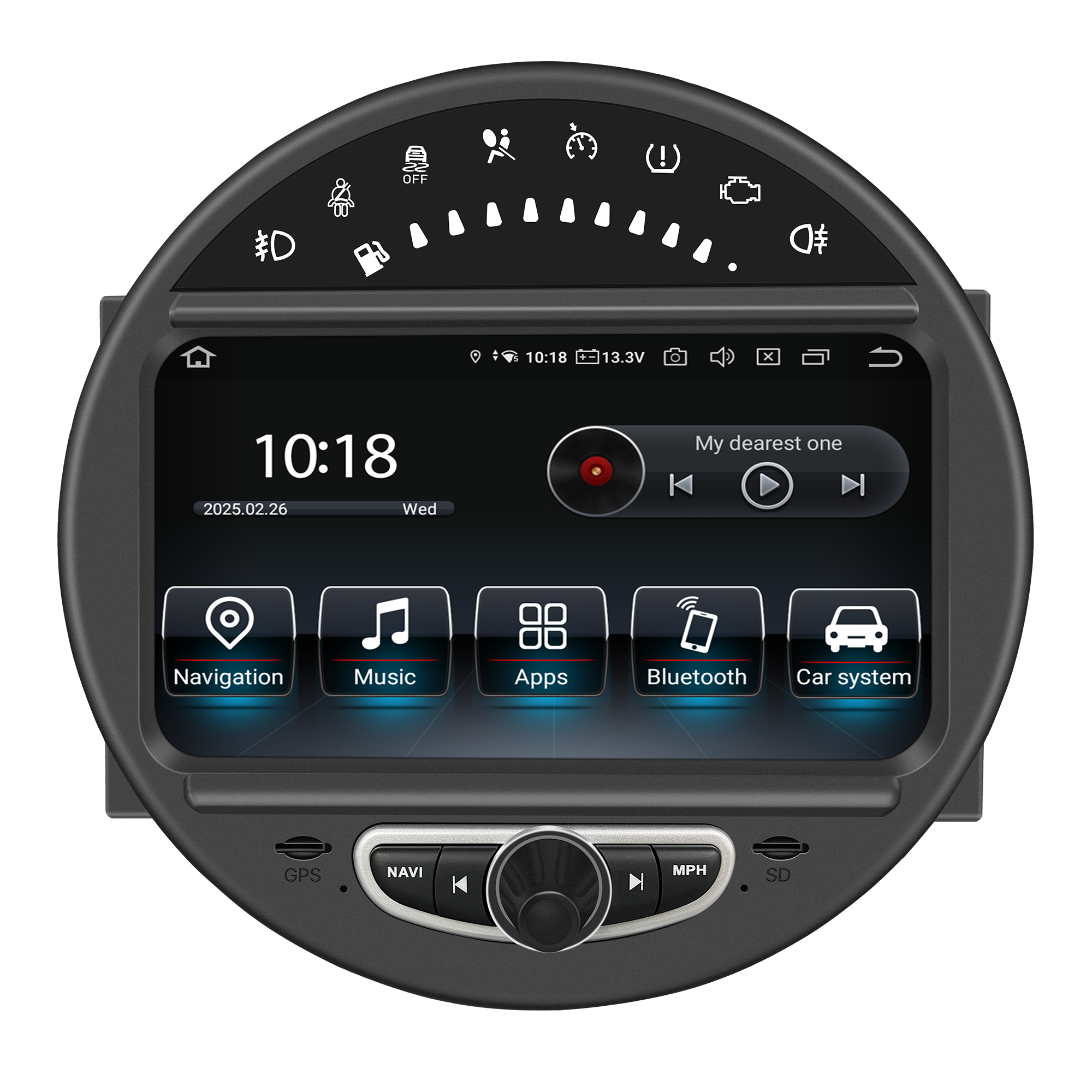 Hualingan HL-8835-1 apple carplay radio mini cooper