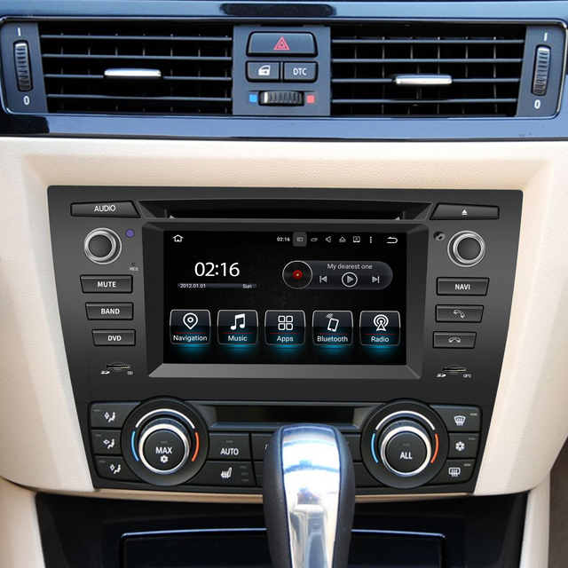Hualingan BMW 3 Series E90 E91 E92 E93 Android Radio Head Unit 6.2 Inch TouchScreen Car Stereo Upgrade Car GPS Navigation Wireless Apple CarPlay Fullscreen Audroid Auto Wifi 4G Bluetooth