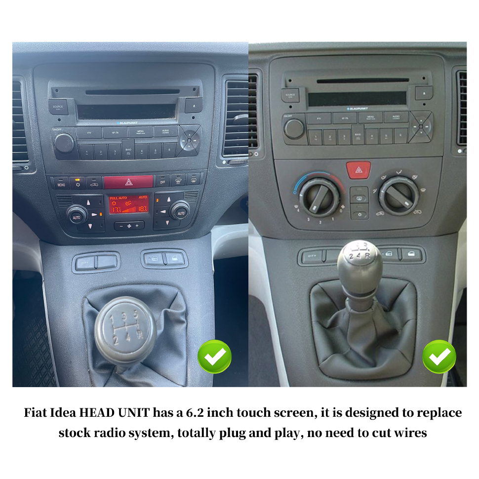 HLA-8718 Hualingan Fiat Idea Lancia Musa Radio