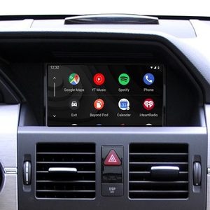 Hualingan 7.0-inch Touch Screen CarPlay for Mercedes NTG 4.5 GLK X204 Wireless Apple CarPlay Android Auto Mirror Android Apps Navigation Waze Netflix Spotify Twitter YouTube TV TikTok Backup Cameras