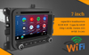 7 Inch Touch Screen Radio Upgrade for Jeep Wrangler Renegade Compass Cherokee (2014-2022) Wireless Apple CarPlay & Android Auto | GPS Navigation, Backup Camera, Wi-Fi 4G | Full Screen Video Streaming