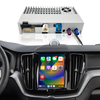 Apple CarPlay Volvo Adapter for 9 inch Sensus Screen XC60 S60 V60 Wireless Android Auto Apps Mirroring Full Screen Wi-Fi 4G Steering Wheel Navigation Google Maps Bluetooth Calls Music Netflix Spotify