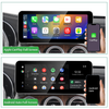 Mercedes C Class 10.25 Touch Screen for 10.25 inch NTG 5.5 W205 C205 S205 A205 Apple CarPay Android Auto Apps Mirroring Full Screen Netflix YouTube Spotify Navigation Google Maps Vehicle Cameras 