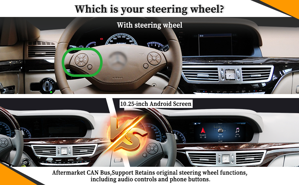 Hualingan hla-9031 Mercedes W221 C216 S CL-Class CAN BUS