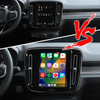 Apple CarPlay Volvo Adapter for 9 inch Sensus Screen XC40 Wireless Android Auto Apps Mirroring Full Screen Wi-Fi 4G Steering Wheel Navigation Google Maps Bluetooth Calls Music Netflix Spotify