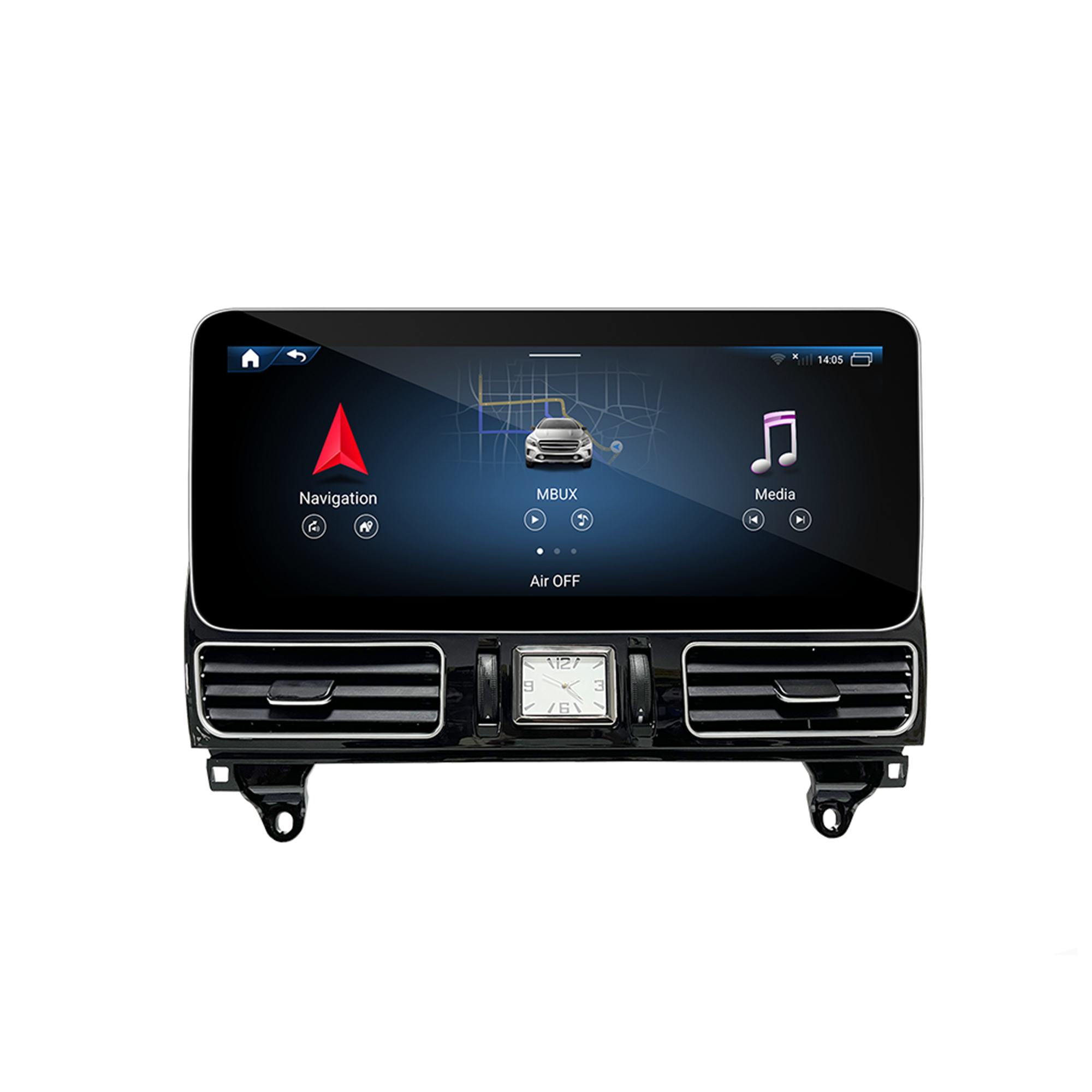 hualingan hla-1201 Mercedes GL X166 ML W166 android