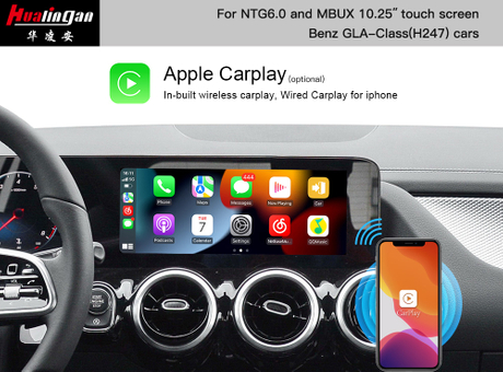 H247 Mercedes Benz GLA Android Auto MBUX Apple CarPlay Full Screen Android  System Multimedia Navigation Google Maps 10.25-inch Touchscreen from China  Manufacturer - Hualingan