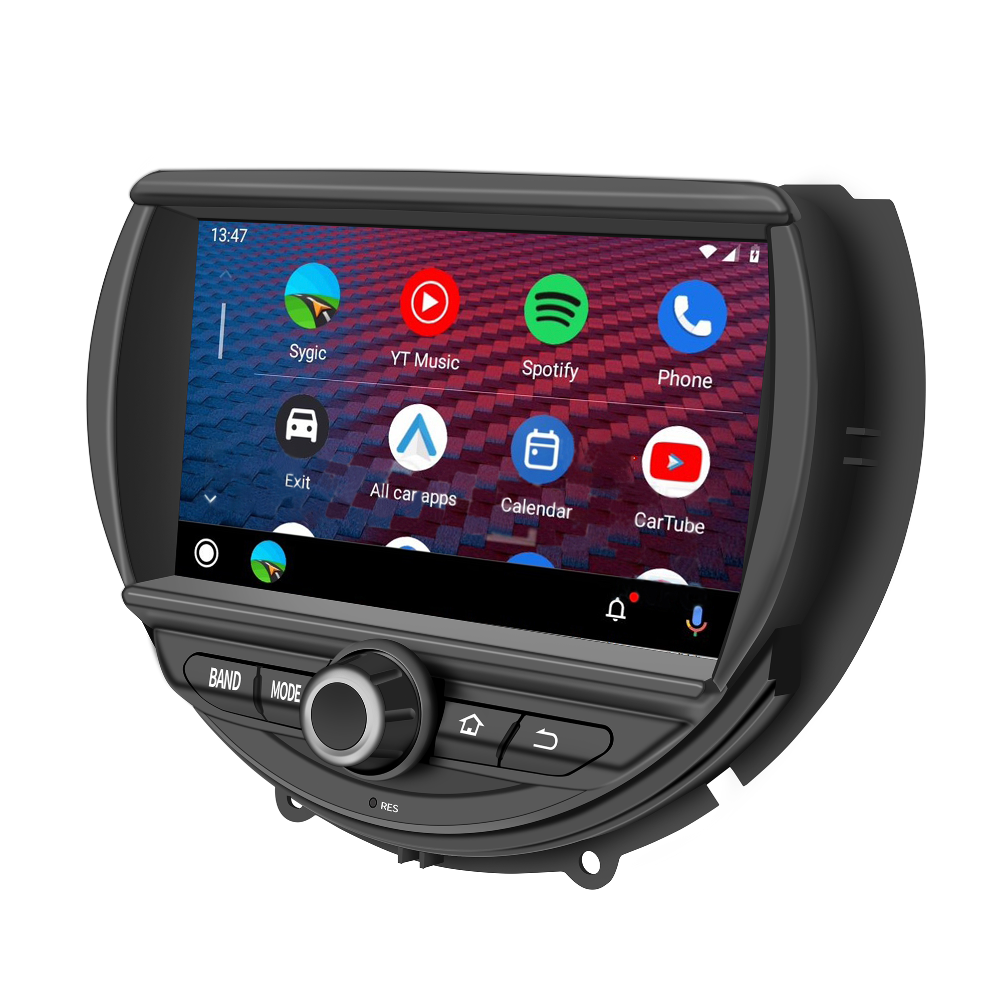 Hualingan Mini Cooper Apple CarPlay Upgrade For Mini Countryman JCW One F60 7inch TouchScreen Android 13 Aftermarket Android Auto Netflix Radio Camera AM FM BT RDS GPS Navi HL-8845