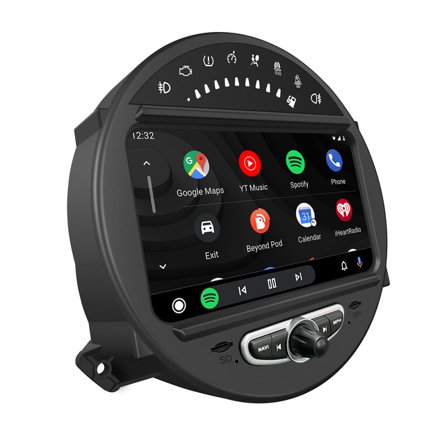 Mini Cooper R56 Radio Upgrade CCC System R55 R57 R58 R59 R60 R61 Retrofit 6.5 To 8 Inch Touch Screen Wireless Apple CarPlay Android Auto Mirroring Phone To Car Screen Reverse Camera Wifi 4G