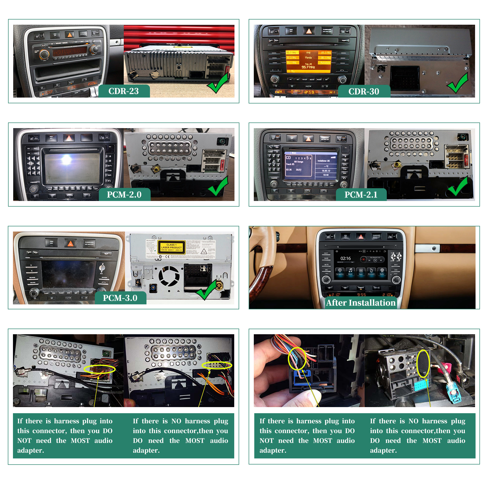hla-8816 Porsche Cayenne Upgrade