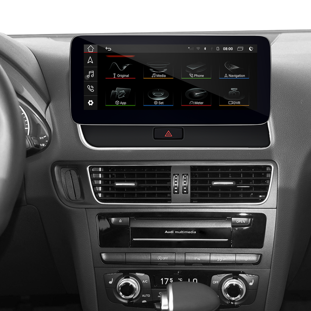 Apple CarPlay Retrofit Kit for Audi Q5 MMI 2G Radio 10.25 Touch Screen Wireless Android Auto Screen Mirroring phone's Access Apps Navigation Netflix Spotify Reddit Twitter Waze Tumblr Hulu WiFi 