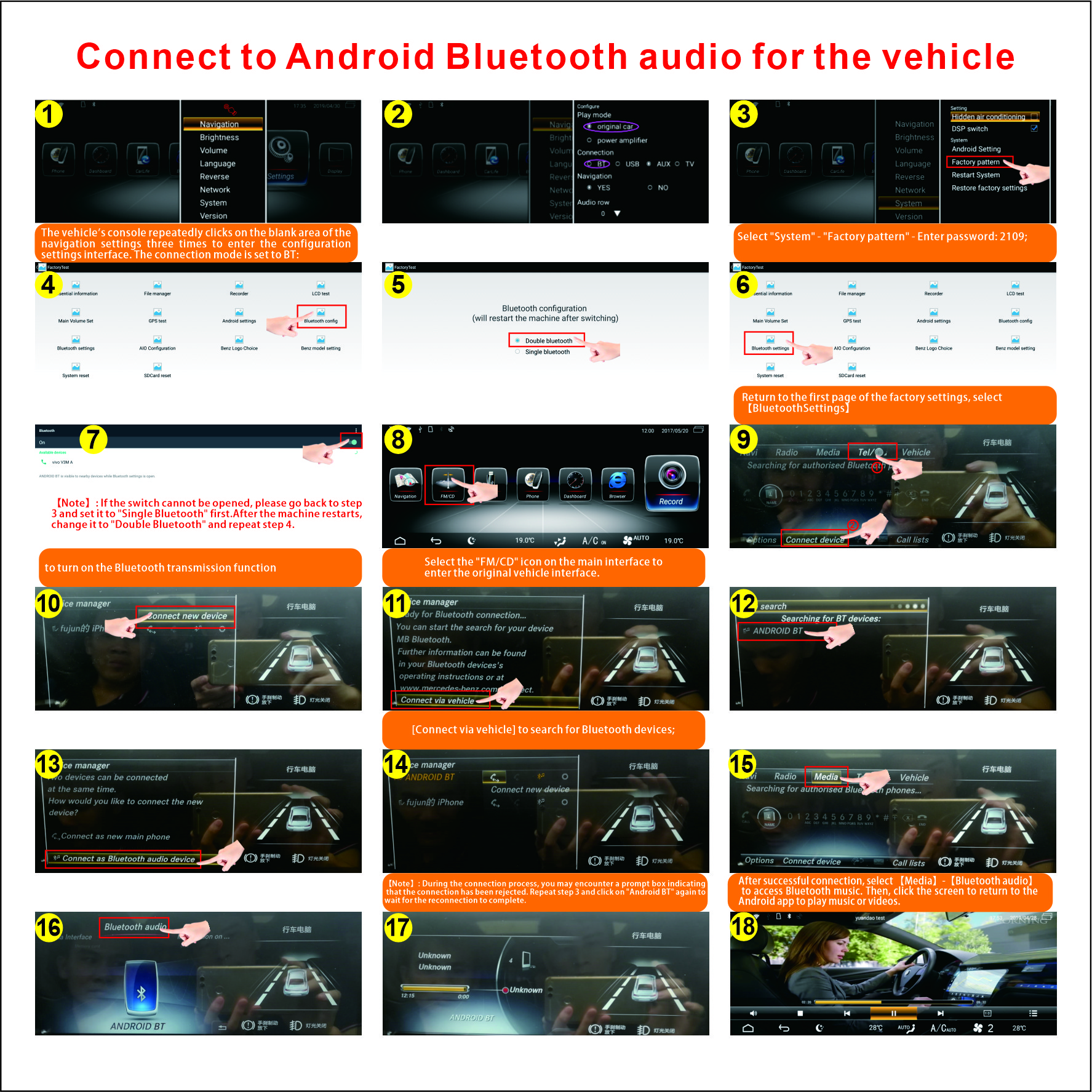 Mercedes Android Bluetooth