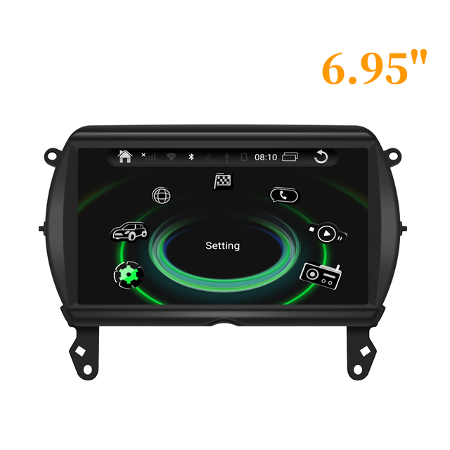 Mini F54 F55 F56 F57 F60 7”Touch Screen Radio for Car Apple CarPlay Mirroring Android Auto Wireless Mini Clubman Mini Coope/S Convertible Countryan Android Radio Upgrade Double Din Car Stereo 4G Wi-Fi