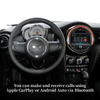 6.5 Mini Cooper NBT F54 Apple CarPlay Upgrade 7-inch Touch Screen Wireless Android Auto Netflix Navigation Google Maps Vehicle Cameras Android Apps Games Music Movies TV Receive Calls Via Bluetooth